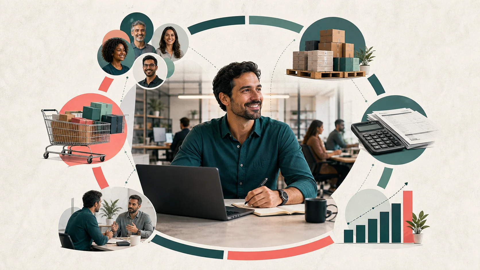 Tela real do zCRM relacionada a Conta 360: tudo que a PME precisa saber antes de atender um cliente