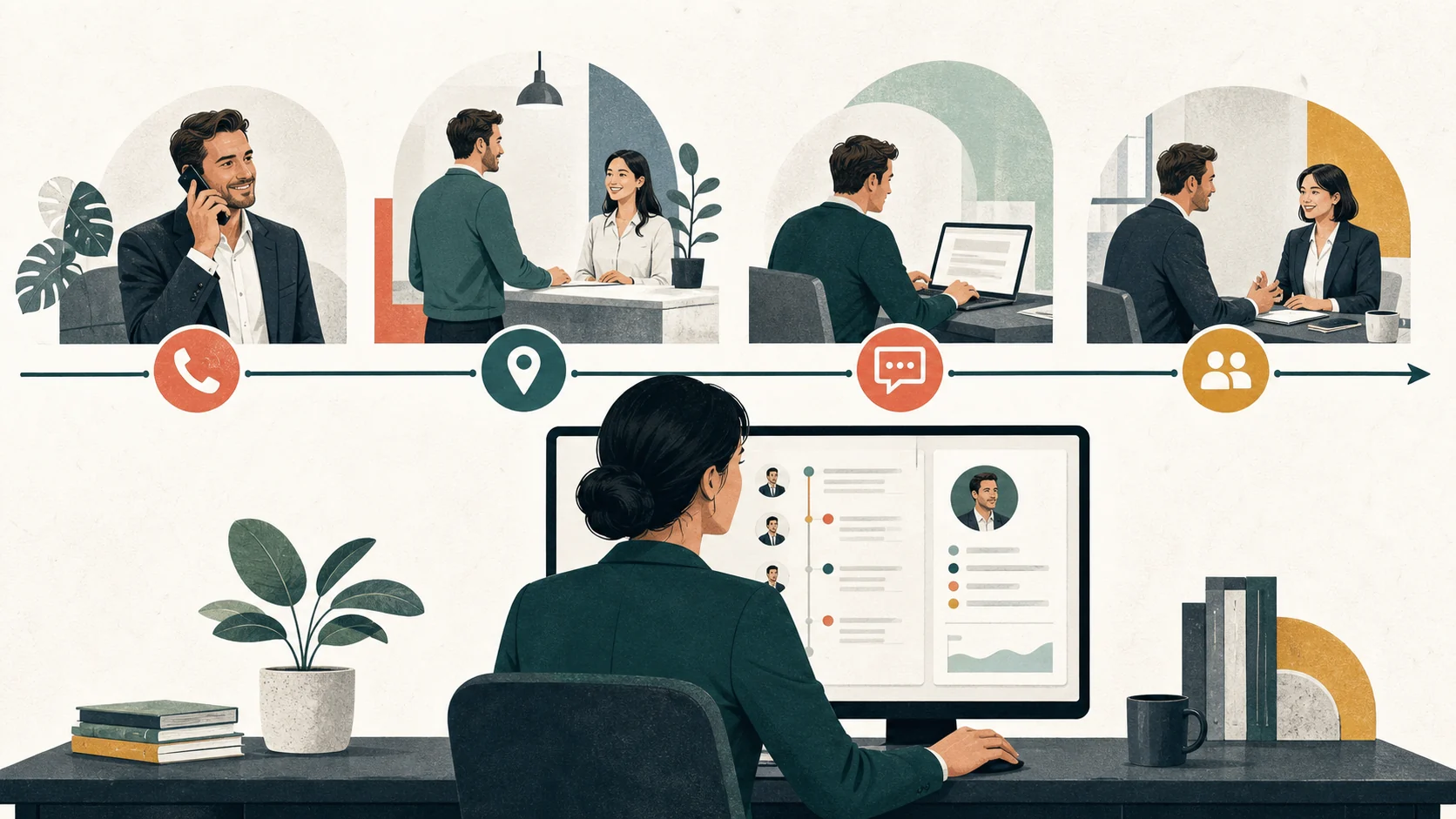 Tela real do zCRM relacionada a Como preparar uma visita comercial em 10 minutos usando os dados do ERP